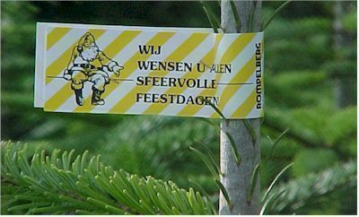 Kerstbomen afhalen of bezorgen